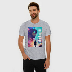 Футболка slim-fit Памяти Джона Леннона - Нью-Йорк, цвет: меланж — фото 2