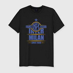 Мужская slim-футболка Inter Milan fans club