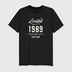 Мужская slim-футболка 1989 ограниченный выпуск
