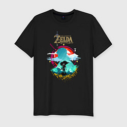 Футболка slim-fit The Legend of Zelda - Link, цвет: черный