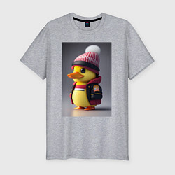 Мужская slim-футболка Утяш