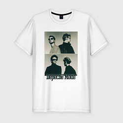 Футболка slim-fit Depeche Mode - Music for the Masses, цвет: белый