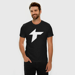 Футболка slim-fit Thunder awaken logo, цвет: черный — фото 2