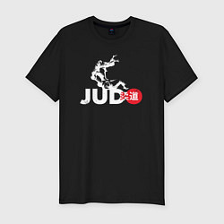 Мужская slim-футболка Judo Japan