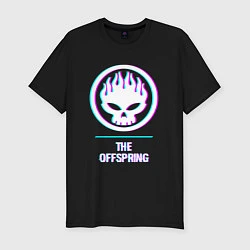 Футболка slim-fit The Offspring glitch rock, цвет: черный