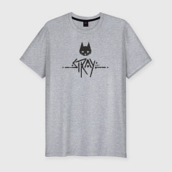 Футболка slim-fit Stray street cat, цвет: меланж