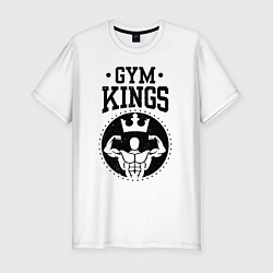 Мужская slim-футболка Gym kings