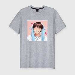 Футболка slim-fit Han - Stray Kids, цвет: меланж