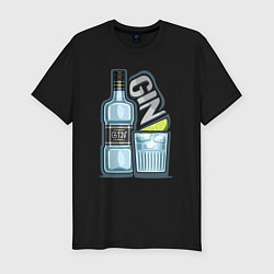 Мужская slim-футболка Джин