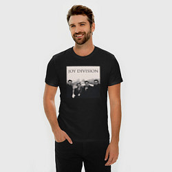 Футболка slim-fit Тру фанат Joy Division, цвет: черный — фото 2