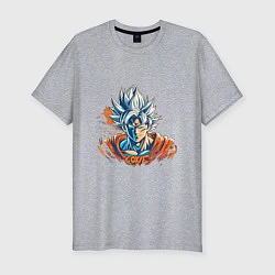 Футболка slim-fit Goku, цвет: меланж