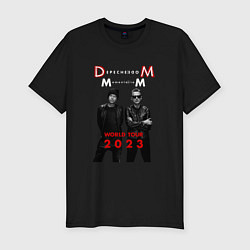 Мужская slim-футболка Depeche Mode 2023 Memento Mori - Dave & Martin 04