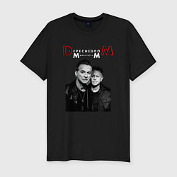 Футболка slim-fit Depeche Mode 2023 Memento Mori - Dave & Martin 09, цвет: черный
