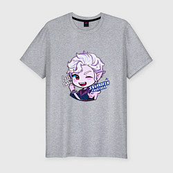 Футболка slim-fit Миленький Астарион - Балдурс Гейт 3, цвет: меланж