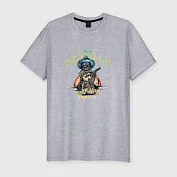 Футболка slim-fit Old Mexican, цвет: меланж