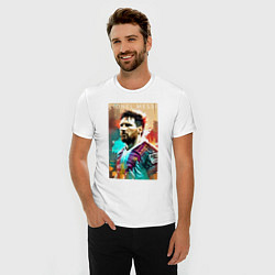 Футболка slim-fit Lionel Messi - football - striker, цвет: белый — фото 2