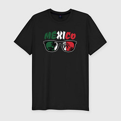 Футболка slim-fit Mexico country, цвет: черный
