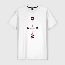 Футболка slim-fit Depeche Mode - Memento Mori Logo, цвет: белый