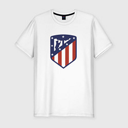 Футболка slim-fit Atletico Madrid FC, цвет: белый