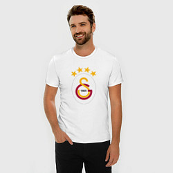 Футболка slim-fit Galatasaray fc sport, цвет: белый — фото 2