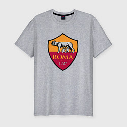 Мужская slim-футболка Roma sport fc