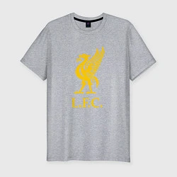 Футболка slim-fit Liverpool sport fc, цвет: меланж