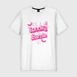 Футболка slim-fit Spooky Barbie, цвет: белый