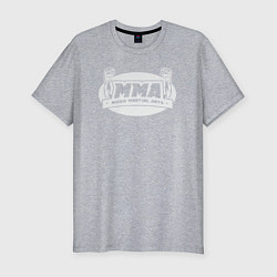 Футболка slim-fit MMA sport, цвет: меланж