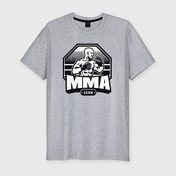 Мужская slim-футболка MMA club