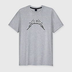 Мужская slim-футболка Алекс - в стиле рок-группы металлика