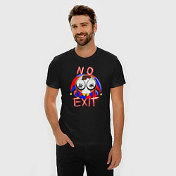 Футболка slim-fit No exit Pomni, цвет: черный — фото 2