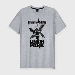 Футболка slim-fit LP - hybrid theory, цвет: меланж