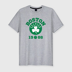 Футболка slim-fit Boston Celtics 1986, цвет: меланж
