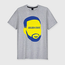 Футболка slim-fit Golden State Curry, цвет: меланж