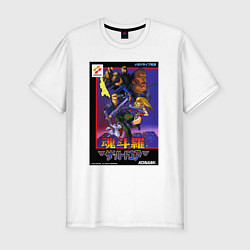 Мужская slim-футболка Хард корпс обложка