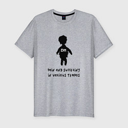 Футболка slim-fit Depeche Mode - Pain and suffering, цвет: меланж