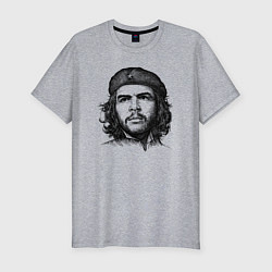 Мужская slim-футболка Эрнесто Че Гевара портрет