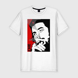 Мужская slim-футболка Эрнесто Че - Гевара