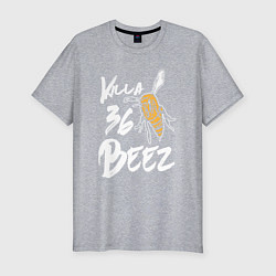 Мужская slim-футболка Killa beez 36