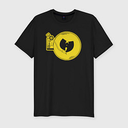 Мужская slim-футболка Wu-Tang music