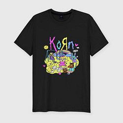 Мужская slim-футболка Korn - childs