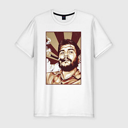 Мужская slim-футболка Эрнесто - портрет
