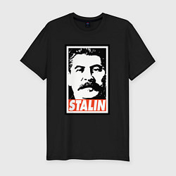 Мужская slim-футболка USSR Stalin