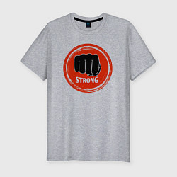 Мужская slim-футболка MMA strong
