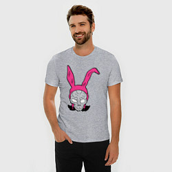 Футболка slim-fit Pink Donnie Darko, цвет: меланж — фото 2