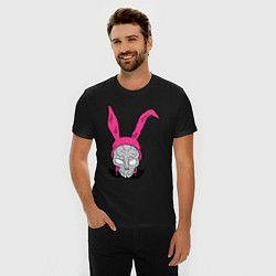 Футболка slim-fit Pink Donnie Darko, цвет: черный — фото 2