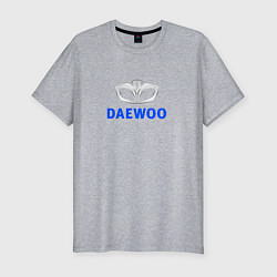 Футболка slim-fit Daewoo sport auto logo, цвет: меланж