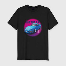 Футболка slim-fit Porsche RWB, цвет: черный