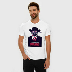 Футболка slim-fit Django - Jamie Foxx, цвет: белый — фото 2