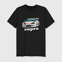 Футболка slim-fit Toyota Supra Castrol 36, цвет: черный